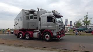 4K All trucks going home TRUCKSTAR festival Assen NL 29 juli 2018 [upl. by Ayahsey]