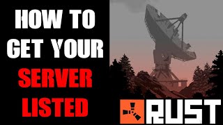 How To Fix  Make Appear Rust Gportal Console Community Server Not Appearing In The InGame Browser [upl. by Nessah]