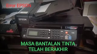 Epson L565 Masa Bantalan Tinta Telah Berakhir [upl. by Clymer549]