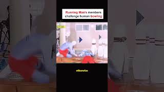 Running Man Challenges Human Bowling Ballfunnyvideo funny [upl. by Gaivn531]