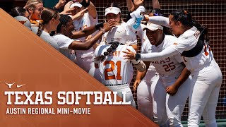 Texas Softball Wins the Austin Regional MiniMovie May 21 2024 [upl. by Reniti]