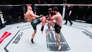 Magomed Ankalaev vs Johnny Walker 2 [upl. by Horwath]