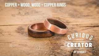 33 Copper  Wood amp Wood  Copper Rings [upl. by Areik885]