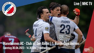 MHC TV  Mannheimer HC  Club an der Alster  1 Bundesliga Herren  3004  1430 Uhr [upl. by Tonye978]