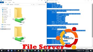 How to create File server using Ubuntu Linux  NETVN [upl. by Buchbinder]