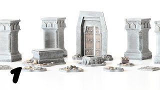 Warhammer Lord of the Rings How to Guide Tips and Tricks to Paint the Mines of Moria Scenery Part 1 [upl. by Sharma]