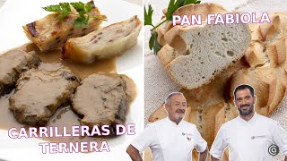 CARRILLERAS de ternera con pastel de patata  PAN Fabiola  Joseba y Karlos Arguiñano [upl. by Eleda]