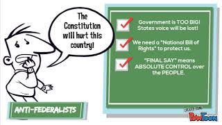 Federalists vs AntiFederalists [upl. by Eyr]