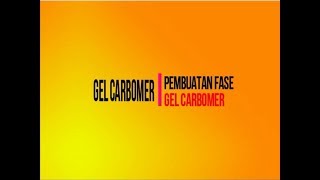 PEMBUATAN EMULGEL NATRIUM DIKLOFENAK FASE GEL CARBOMER [upl. by Umberto795]