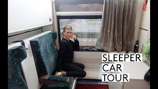 SOFIA TO ISTANBUL BY TRAIN  SLEEPER CAR TOUR [upl. by Bohi]