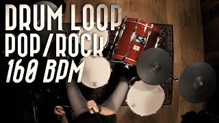 Drum Loop 160 BPM  PopRock [upl. by Gnuhp]