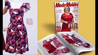 Diy  Vestido meio godê com alças MODA MOLDES aula 383 [upl. by Bergstrom209]