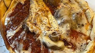 Americas Best Cooking Show Chicago Style Pizza Pot Pie cooking fyp betterthantakeout [upl. by Eiromem27]