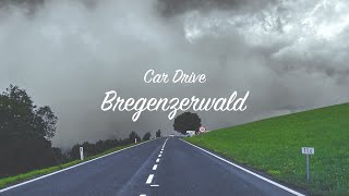 Car Drive 4K  Bregenzerwald after Rain AlberschwendeHittisauKrumbachLangeneggLingenauCarSound [upl. by Jann]