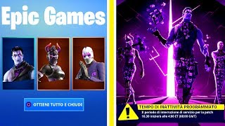 PACCHETTO RIFLESSI OSCURI SU FORTNITE OGGI AGGIORNAMENTO 1030 [upl. by Prendergast]