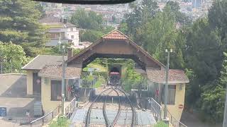 The Central Station of the BienneEvilard Funicular [upl. by Cita937]