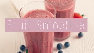 Whey Protein Fruit Smoothie Shake Lilybelle Morris [upl. by Hedy]