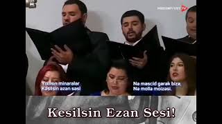 Yıkılsın minareler Kesilsin ezan sesi Ne mescit gerek bize Ne Molla fetvası Yaşasın Ateizm [upl. by Sulihpoeht335]