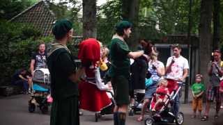 Sprookjesboom Zingen rond de Paddenstoel Efteling 29 juli 2013 [upl. by Tyrone]