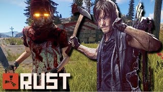 ZOMBIES have RETURNED  Rust Zombies 1 [upl. by Anialam]