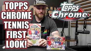 2024 Topps Chrome Tennis First Look with Layton Sports Cards [upl. by Stevenson]