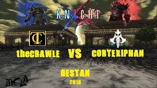 theCrawLe vs CORTEXIPHAN DESTAN 2018 SES KAYITLI [upl. by Enamrahs896]