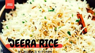 Restaurant Style Jeera Rice  Mutter Pulao Recipe [upl. by Dorothee904]