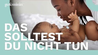 Küssen verboten Darum ist der Schmatzer auf Babys Mund gefährlich [upl. by Skrap]