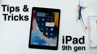 How to use iPad 9th Gen  TipsTricks [upl. by Eudosia]