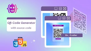 Create a QR Code Generator app using JS HTML and CSS with source code [upl. by Rehctelf950]