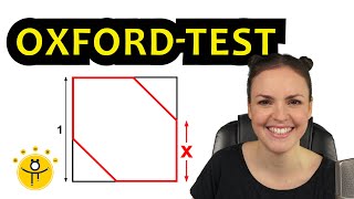 OXFORD University Aufnahmetest – Sechseck Mathe [upl. by Amej920]