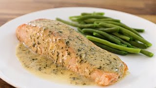 Salmon with Lemon Butter Sauce [upl. by Nnod]