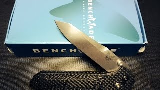 Benchmade 9401 Knife Review [upl. by Aisena]