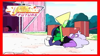 Amethyst amp Peridot Moments  Steven Universe  Steven Universe Future [upl. by Aynat]