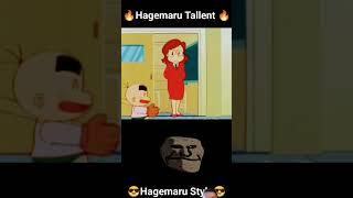 Hagemaru Telent 😂😁😉😜hagemaru animation mosttrending [upl. by Hippel882]