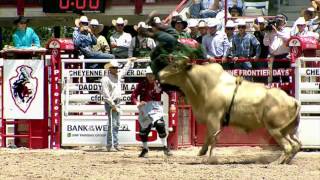 BIG WRECK AT CHEYENNE FRONTIER DAYS  Cody Webster [upl. by Clive]