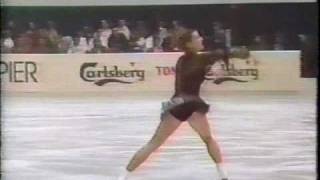 Katarina Witt GDR  1983 World Figure Skating Championships Ladies Long Program [upl. by Ssilem867]