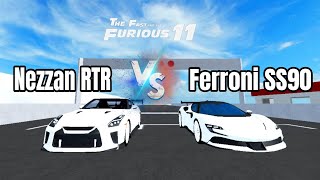 Nezzan RTR VS Ferroni SS90  quem ganha car dealership tycoon  roblox [upl. by Folberth652]