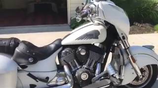 2017 Indian Chieftain walk around and rider review Part 1 [upl. by Bobina]