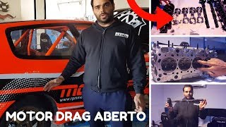 O que PARTIU no motor de 1500cv do Civic Drag da RPM  Tudo explicado Desgaste ETC [upl. by Atikir]