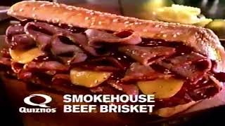 2000s  Quiznos  Smokehouse Beef Brisket Commercial [upl. by Oigile]