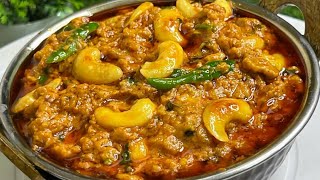 Shahi Kaju Keema Masala Recipe ❤️  Shahi Mutton Keema Recipe [upl. by Adnuhser710]