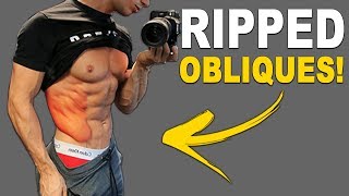 7min VCut Abs Workout For Ripped Obliques [upl. by Ahsek972]