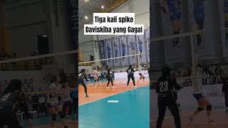 TIGA KALI SPIKE DAVISKIBA YANG GAGAL [upl. by Victor]