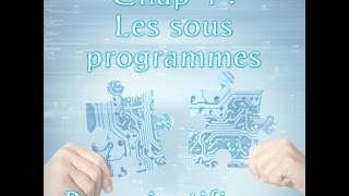 01Les sous programmes introduction [upl. by Jennifer]