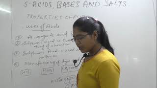 quotUSES OF ACIDSquot ACIDS BASES amp SALTS  CLASS 7 SCIENCE NCERT [upl. by Angelita]