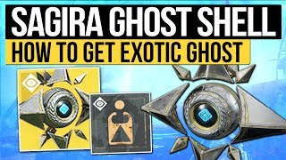 Destiny 2  HOW TO GET SAGIRAS SHELL  New Exotic Ghost Shell amp How to Get It Curse of Osiris [upl. by Brandi]