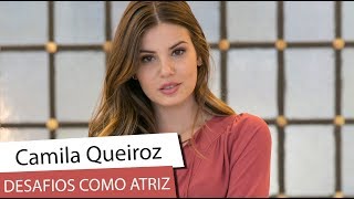 Camila Queiroz sobre atuação quotPrefiro não me limitarquot [upl. by Alyag]