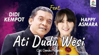 Didi Kempot feat Happy Asmara  Ati Dudu Wesi Official Video Lyric [upl. by Virgy]