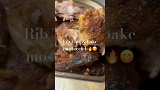 ✨Homemade mostaccioli amp rib tips✨viralfoodshort foodie cooking [upl. by Warfold646]